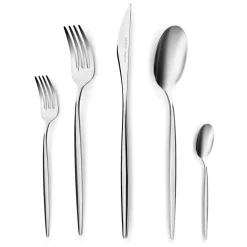 Karaca Lizbon 60-teiliges Besteck-Set für 12 Personen Platın Online