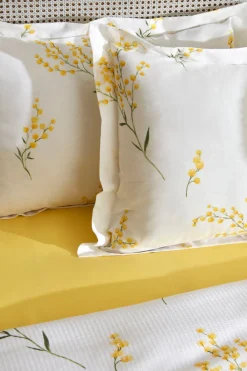Karaca Loretta 100% Baumwolle Doppelbett-Piké-Set, Gelb Yellow Discount