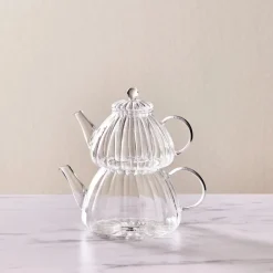 Karaca Lori Glas-Teekanne Farblös