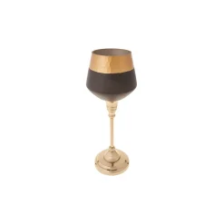 Karaca Lucca Şamdan Tealight Kerzenhalter Schwarz 30,5cm Schwarz01 Discount