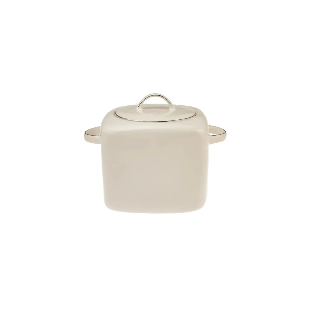 Karaca Lucia Cremegefarbenes 60 Teiliges Platin Tafelservice Für 12 Personen Platın Sale