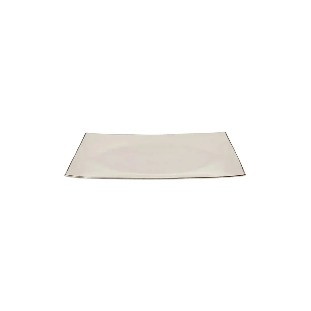 Karaca Lucia Cremegefarbenes 60 Teiliges Platin Tafelservice Für 12 Personen Platın Sale