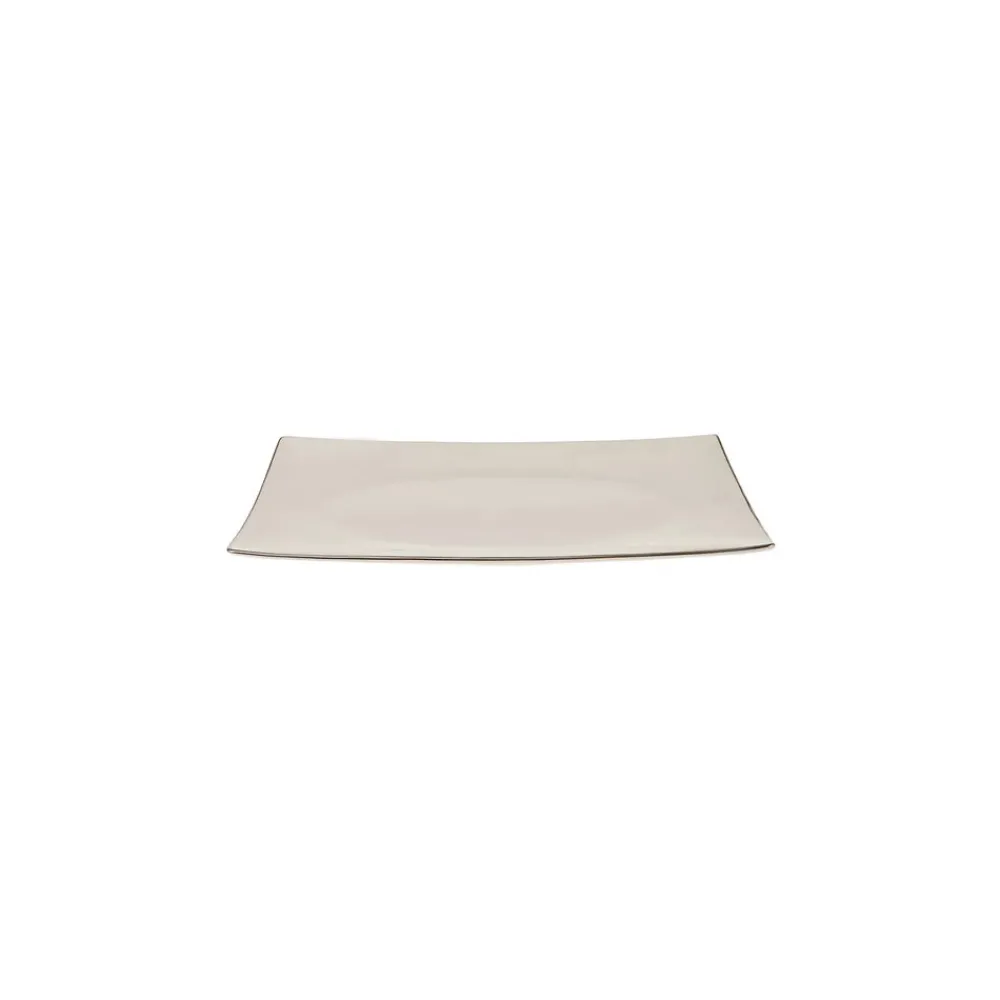 Karaca Lucia Cremegefarbenes 60 Teiliges Platin Tafelservice Für 12 Personen Platın Sale