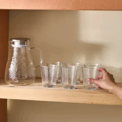 Karaca Luminous 7 Teiliges Glas Set Transparent Şeffaf Best
