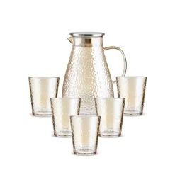 Karaca Luminous 7-teiliges Glas-Set Gelb Hot