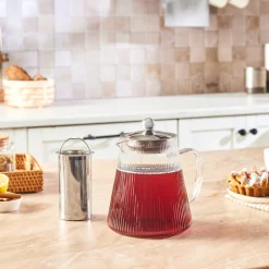 Karaca Lumira Borosilikat Glas Teekanne, 1200 Ml Sale