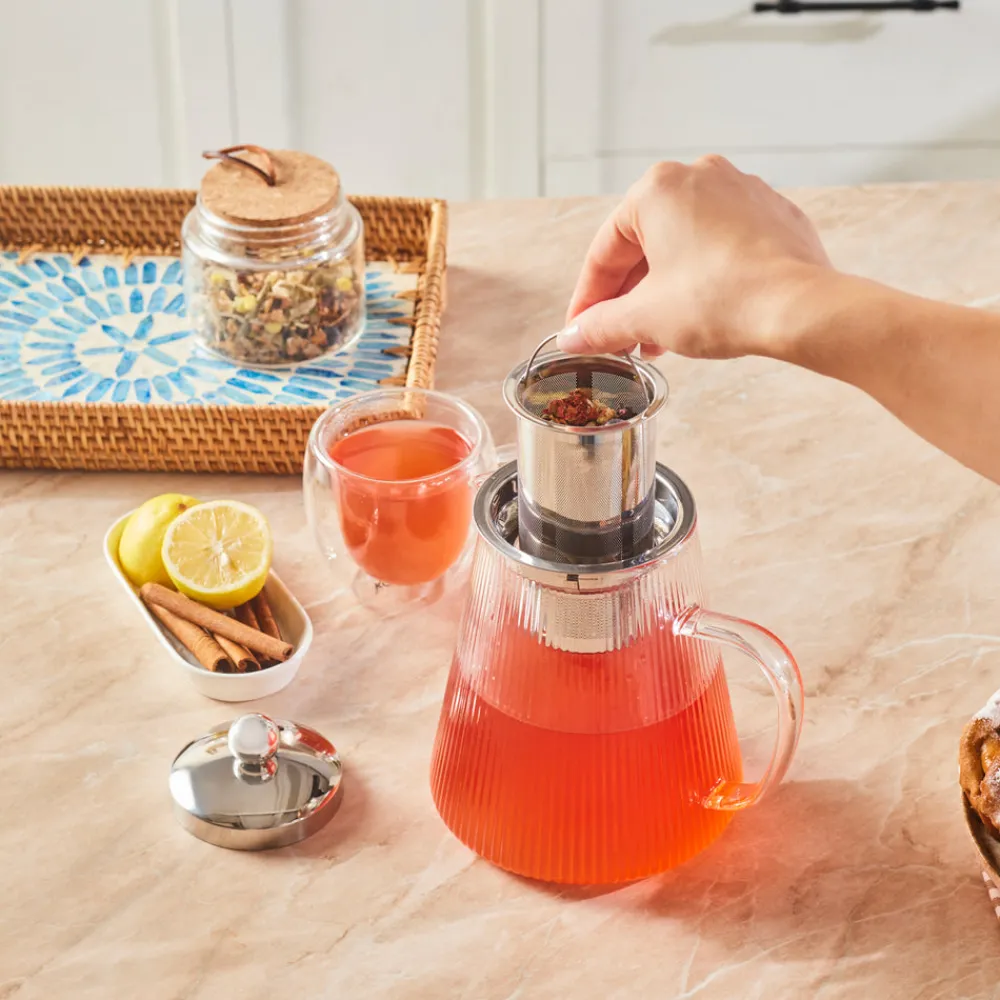 Karaca Lumira Borosilikat Glas Teekanne, 1200 Ml Sale