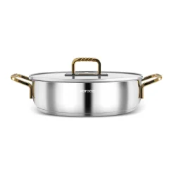 Karaca Maçka Induktionsboden Stahltopf 24 cm Gold Best