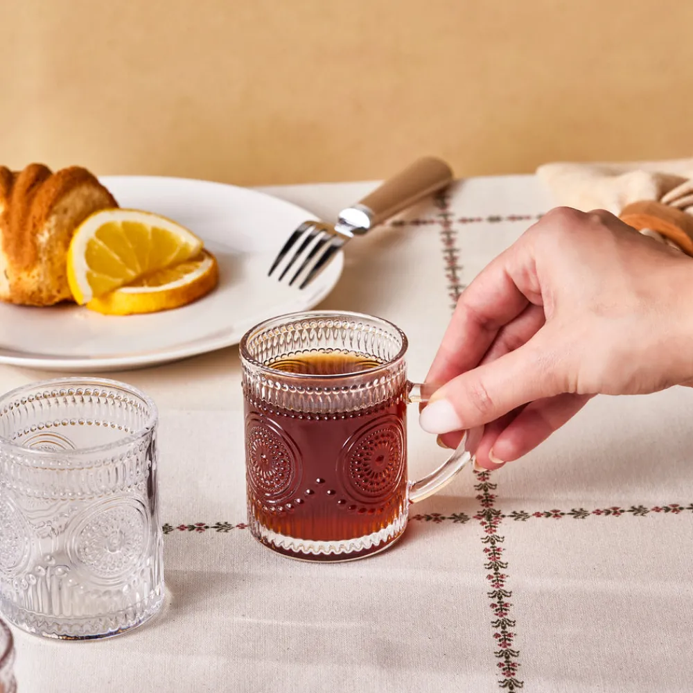 Karaca Margo 6-teiliges Teeglas-Set Şeffaf Online
