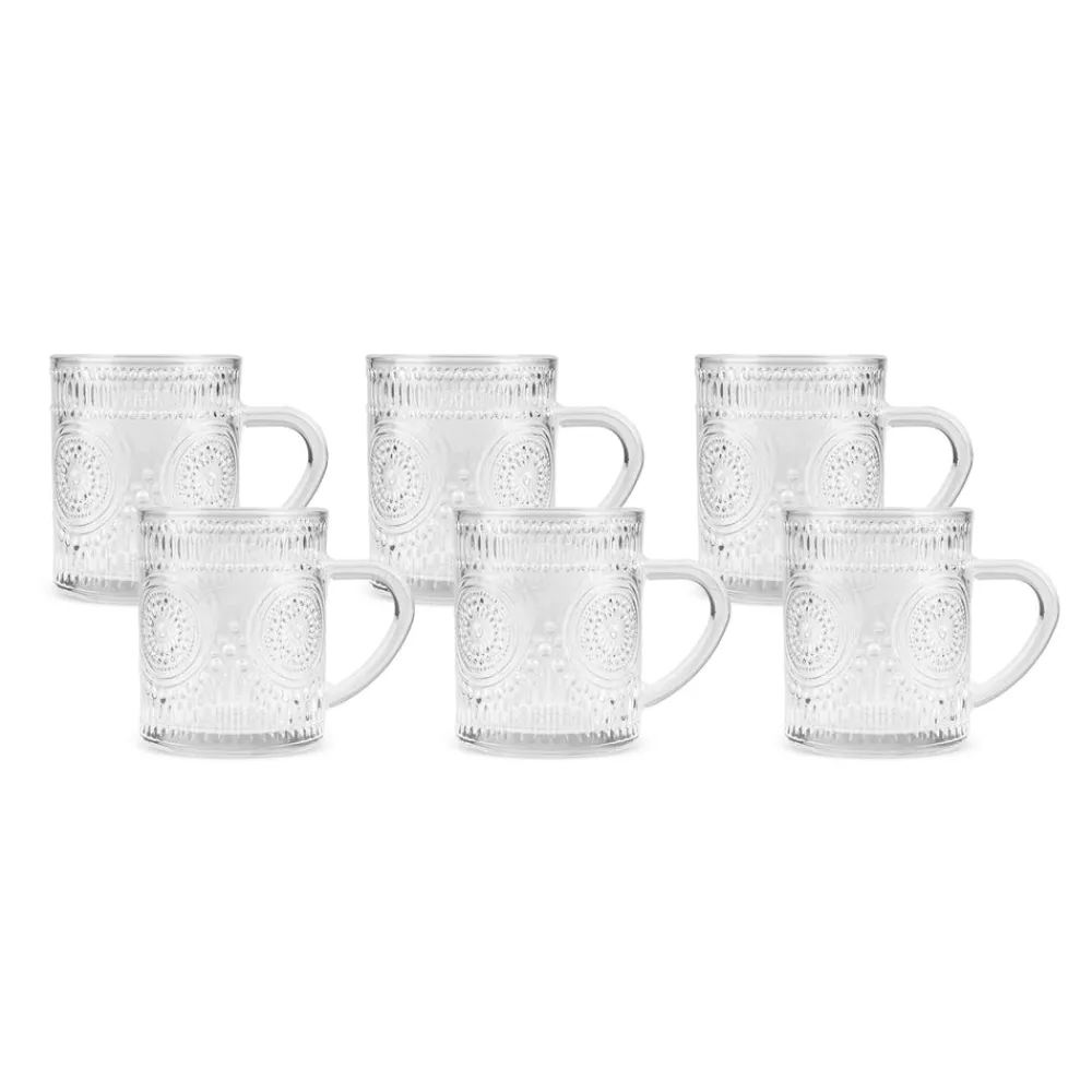 Karaca Margo 6-teiliges Teeglas-Set Şeffaf Online