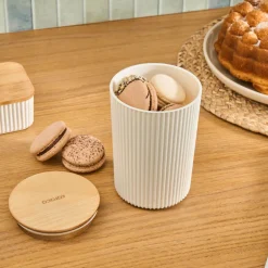 Karaca Massimo Vorratsbehälter 0,9 L Creme Krem Outlet