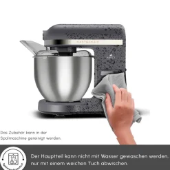 Karaca Mastermaid Chef Pro Doppelgriff Standmixer , 5L, 1500W Space Grau Online