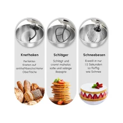 Karaca Mastermaid Chef Pro Doppelarm Küchenchef Ikonisch Beige, 5L, 1500 W Iconıc Beıge Outlet
