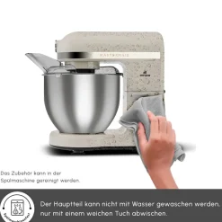 Karaca Mastermaid Chef Pro Doppelarm Küchenchef Ikonisch Beige, 5L, 1500 W Iconıc Beıge Outlet