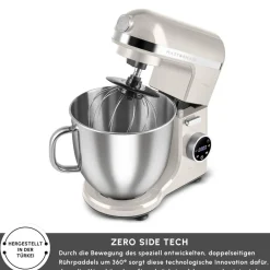 Karaca Mastermaid Chef Ultra D2000W Küchenmaschine mit Digitaldisplay Starlight 7L Hot