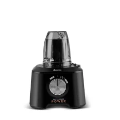 Karaca Mastermaid Power Max 11 in 1 Küchenroboter, Schwarz-Silber Matt, 2500 W Schwarz Sılber Clearance