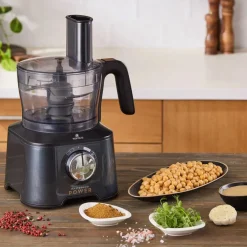 Karaca Mastermaid Power Max 11 in 1 Küchenroboter , 2500W Glänzend Schwarz Clearance