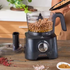 Karaca Mastermaid Power Max 11 in 1 Küchenroboter , 2500W Glänzend Schwarz Clearance