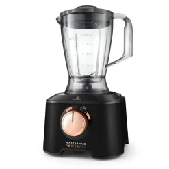 Karaca Mastermaid Power Max 11 in 1 Küchenroboter, Kupfer Schwarz Matt, 2500 W Schwarz Kupfer New