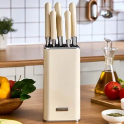 Karaca Mastersharp Messerset Weiß Ekru Outlet