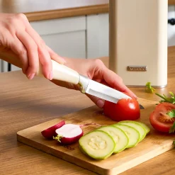 Karaca Mastersharp Messerset Weiß Ekru Outlet