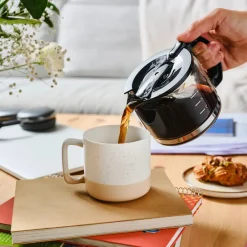 Karaca Maybel Tasse, Weiß Orange, 400 ml Weıß Orange Online