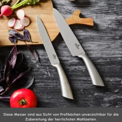 Karaca Meister Bremen Deutscher Stahl 9-teiliges Messerset Inox