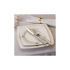 Karaca Melina Fine Cream Tafelservice- Set in für 12 Personen- 60-teilig Weıß01 Online