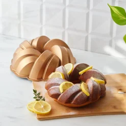 Karaca Mesh Gusseisen Kuchenform, 26 cm Gold Best