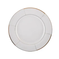 Karaca Millie New Generation Bone Geschirr-Set 56 teiliges für 12 Personen Gold Hot