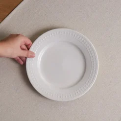 Karaca Mina Kuchenteller 21 cm Weıß01 Sale