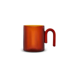 Karaca Miracle Tasse, Brauner Henkel Braun01 Outlet