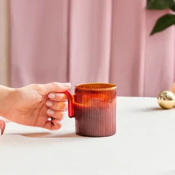 Karaca Miracle Tasse, Brauner Henkel Braun01 Outlet