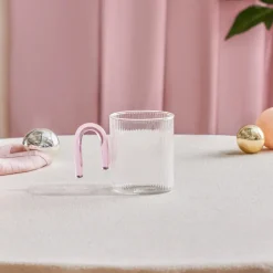 Karaca Miracle Tasse, Rosa Henkel Rosa01 Best