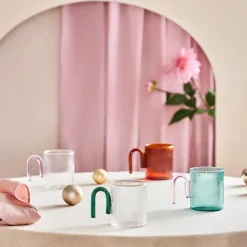 Karaca Miracle Tasse, Rosa Henkel Rosa01 Best
