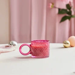 Karaca Miracle Tasse, Rosa Rosa01