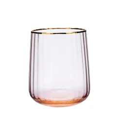 Karaca Misty Line Wasserglas Orange Orange01 Online