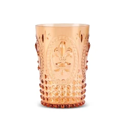 Karaca Moise Acryl Trinkglas, 400 ml, Orange Orange01 Hot