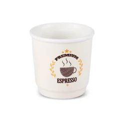 Karaca Monet Soft Espressotassen-Set, 4 Personen, 4-teilig, 90 ml Multıfarben