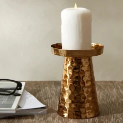 Karaca Moroccan Kerzenständer 10x10x13 cm Gold