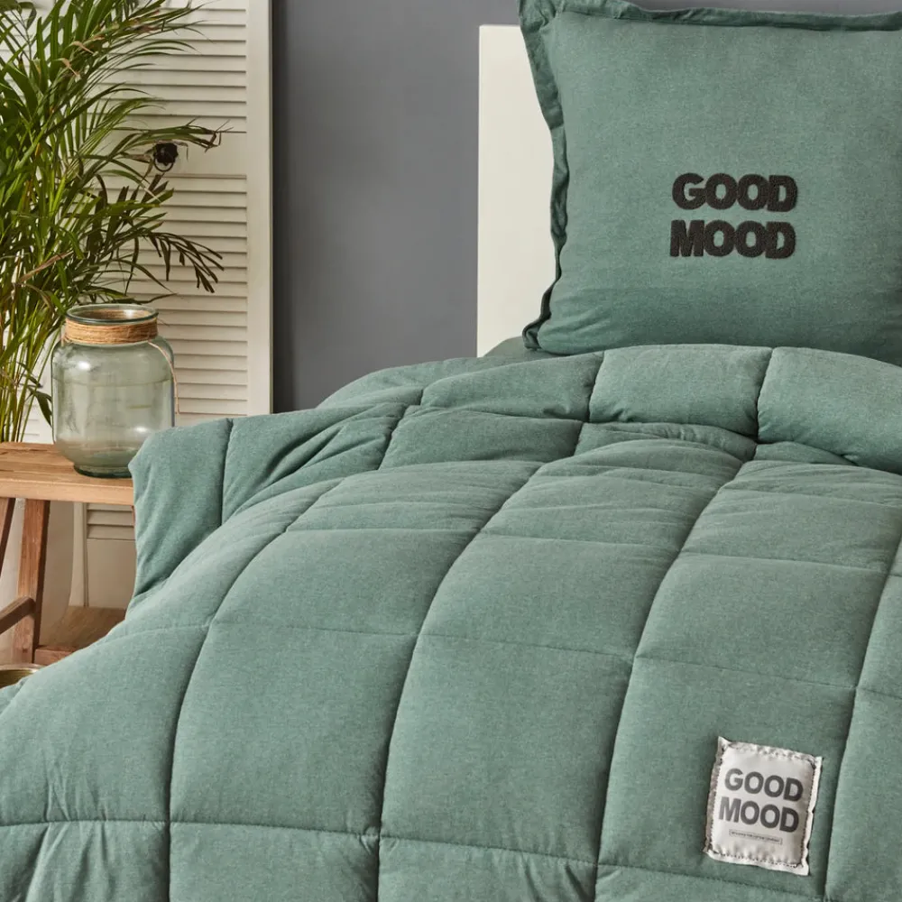 Karaca Motto Oil Cotton Comfort Set 135X200 cm Benzın Online
