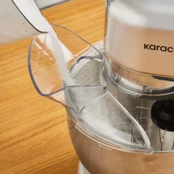 Karaca Multicast Plus Gießen Hackfleisch Mahlen / Wurst Wurst / Kibbeh / Cookie Apparat Teig Kneten Maschine Silber 5Lt Sılber Best