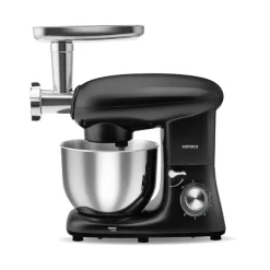 Karaca Multichef Standmixer Shiny Black Küchenchef 1900 W 5,5 l (mit Hackfleisch-/Sucuk-Wurst-/Fleischklößchenaufsatz) Best