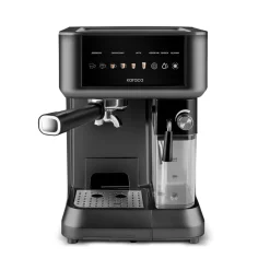 Karaca MyCaffe Barista S10 Automatische Espresso-, Latte- und Cappuccino-Maschine mit integriertem Milchbehälter – Matte Black New