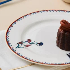 Karaca Nakkaş Dessert-Set für 6 Personen, 18 teilig Multıfarben Outlet