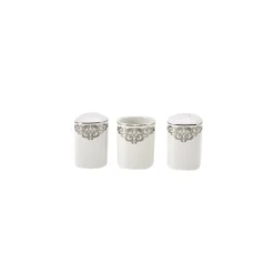 Karaca Nazende Cream 60-teiliges Tafelservice für 12 Personen Eckig Gold Discount