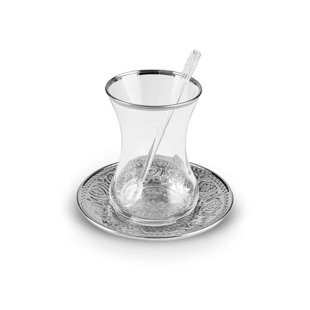 Karaca Nehir 19-teiliges Teeservice Multıfarben Discount