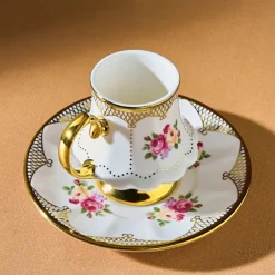 Karaca Nermin 2-teiliges Kaffeetassenset für 2 Personen, 85 ml Multıfarben Online