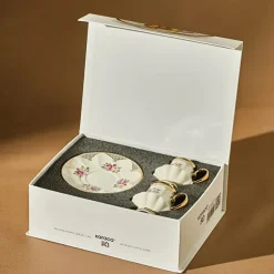 Karaca Nermin 2-teiliges Kaffeetassenset für 2 Personen, 85 ml Multıfarben Online