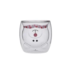 Karaca Neujahr Pia Mr. Bär Wasserglas 250 ml Multıfarben New